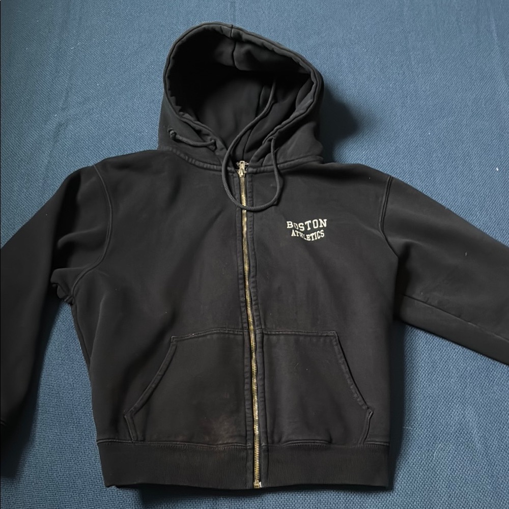 Brandy Melville Boston Athletics Zip Up Hoodie